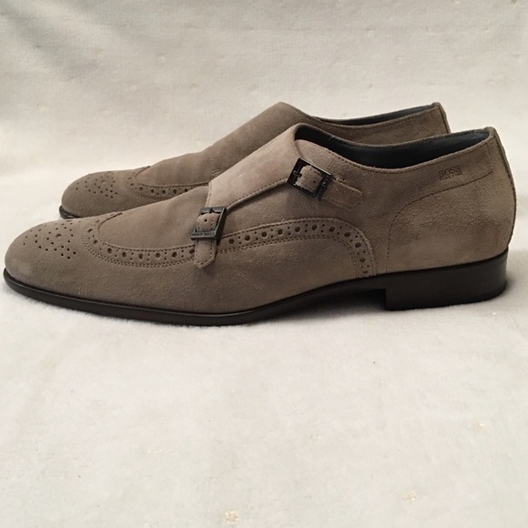 BOSS Hugo Boss Brostio Monk Strap Dress Shoes - Picture 2 of 15